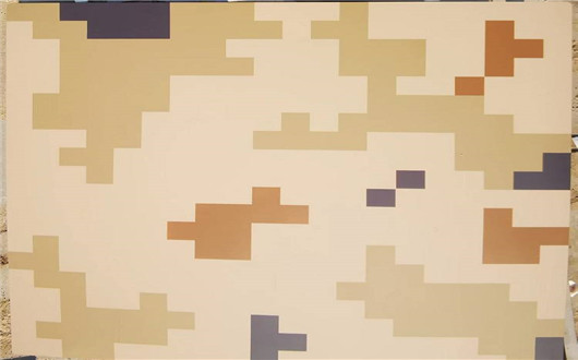 天门荒漠迷彩漆喷涂